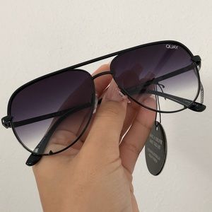 SOLD - QUAY AUSTRALIA HIGH KEY MINI BLK/FADE